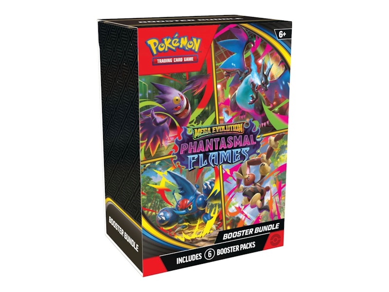 2025 Pokémon Mega Evolution Phantasmal Flames Booster Bundle