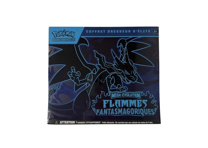 2025 Pokémon Mega Evolution Phantasmal Flames Elite Trainer Box French Version