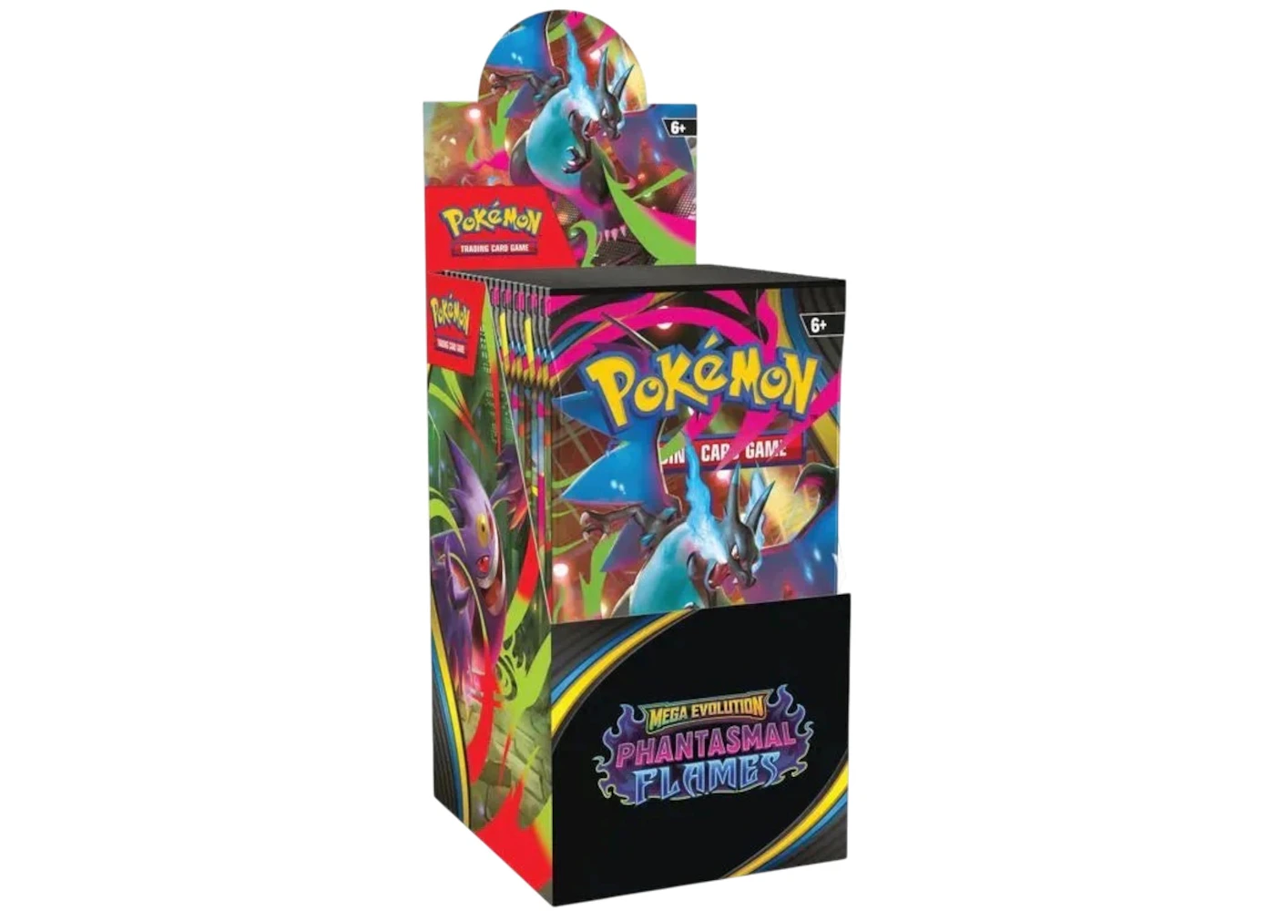 2025 Pokmon Mega Evolution Phantasmal Flames Half Booster Box - 2025 - US 2025 Pokmon Mega Evolution Phantasmal Flames Half Booster Box - 2025 - US