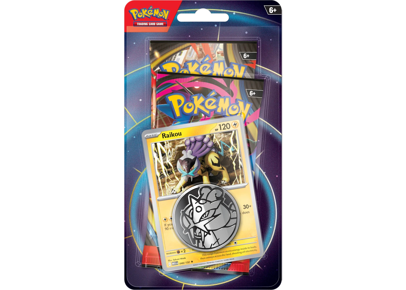 2025 Pokmon Mega Evolution Raikou 2 Booster Blister Pack - 2025 - US 2025 Pokmon Mega Evolution Raikou 2 Booster Blister Pack - 2025 - US