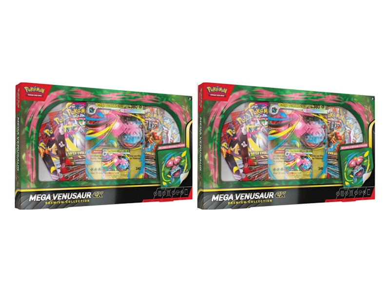 2025 Pokémon Mega Evolution Venusaur ex Premium Collection 2x Lot