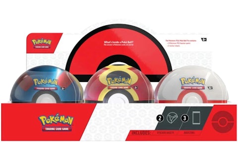 2025 Pokmon Poke Ball Winter 6 Tin Case (Box not Required) - 2025 - US 2025 Pokmon Poke Ball Winter 6 Tin Case (Box not Required) - 2025 - US