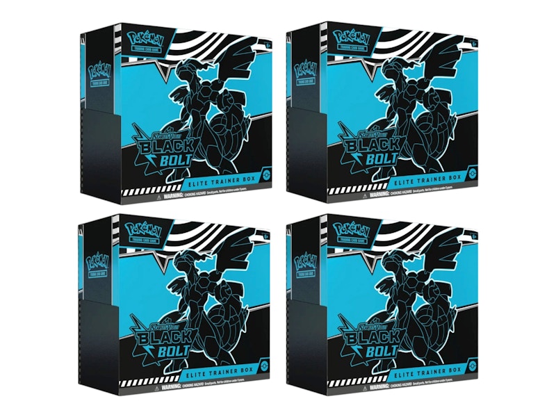 【英語版】Black Bolt エリートトレーナーボックス Pokémon Black Bolt Elite Trainer Box