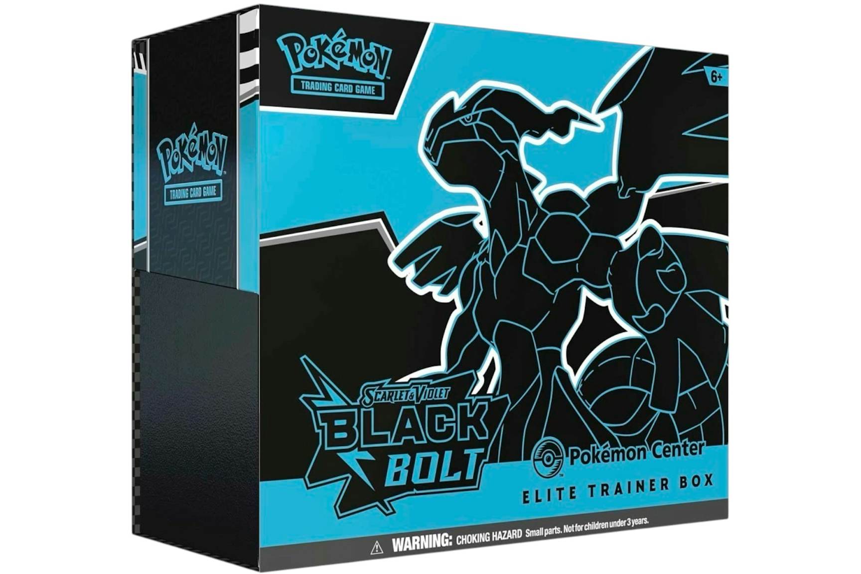 2025 Pokémon Scarlet & Violet Black Bolt Pokemon Center Elite Trainer ...