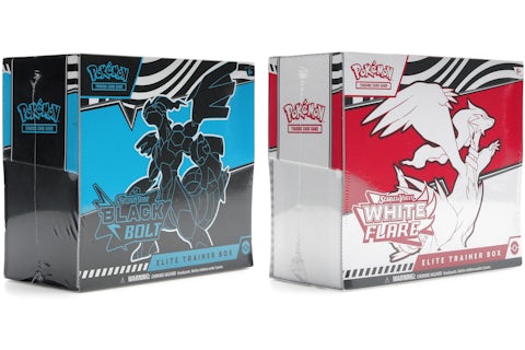 2025 Pokmon Scarlet & Violet Black Bolt & White Flare Elite Trainer Box - 2025 - US 2025 Pokmon Scarlet & Violet Black Bolt & White Flare Elite Trainer Box - 2025 - US