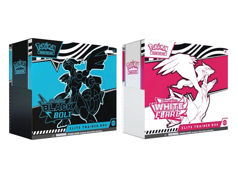 ポケットモンスターホワイト　九州JRコンプリート付き　自己産配布 2025 Pokémon Scarlet & Violet Black Bolt & White Flare Elite