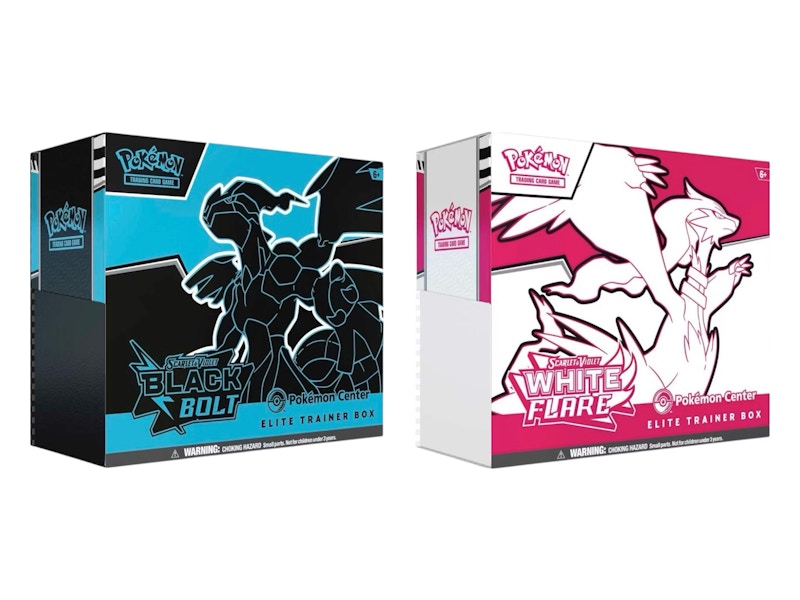 2025 Pokémon Scarlet & Violet Black Bolt & White Flare