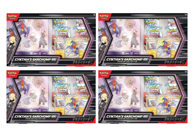 2025 Pokémon Scarlet & Violet Cynthia's Garchomp ex Premium