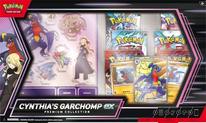 2025 Pokémon Scarlet & Violet Cynthia's Garchomp ex Premium
