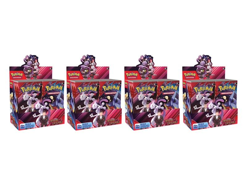 2025 Pokmon Scarlet & Violet Destined Rivals Booster Box 4x Lot (German) -  2025 - US