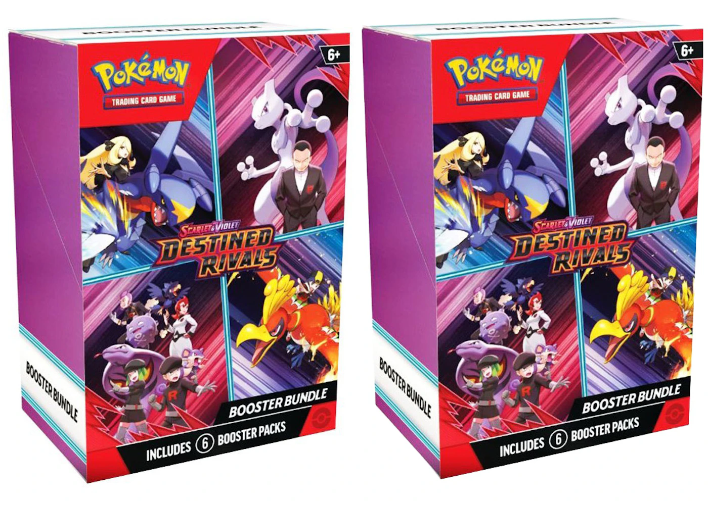 2025 Pokémon Scarlet & Violet Destined Rivals Booster Bundle 2x Lot ...