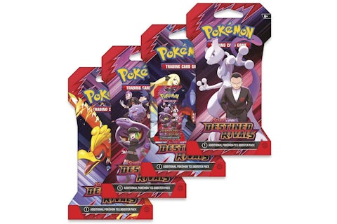 2025 Pokmon Scarlet & Violet Destined Rivals Booster Pack 4x Lot (Artwork May Vary) - 2025 - US 2025 Pokmon Scarlet & Violet Destined Rivals Booster Pack 4x Lot (Artwork May Vary) - 2025 - US