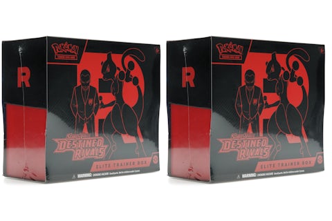 2025 Pokmon Scarlet & Violet Destined Rivals Elite Trainer Box 2x Lot - 2025 - GB 2025 Pokmon Scarlet & Violet Destined Rivals Elite Trainer Box 2x Lot - 2025 - GB