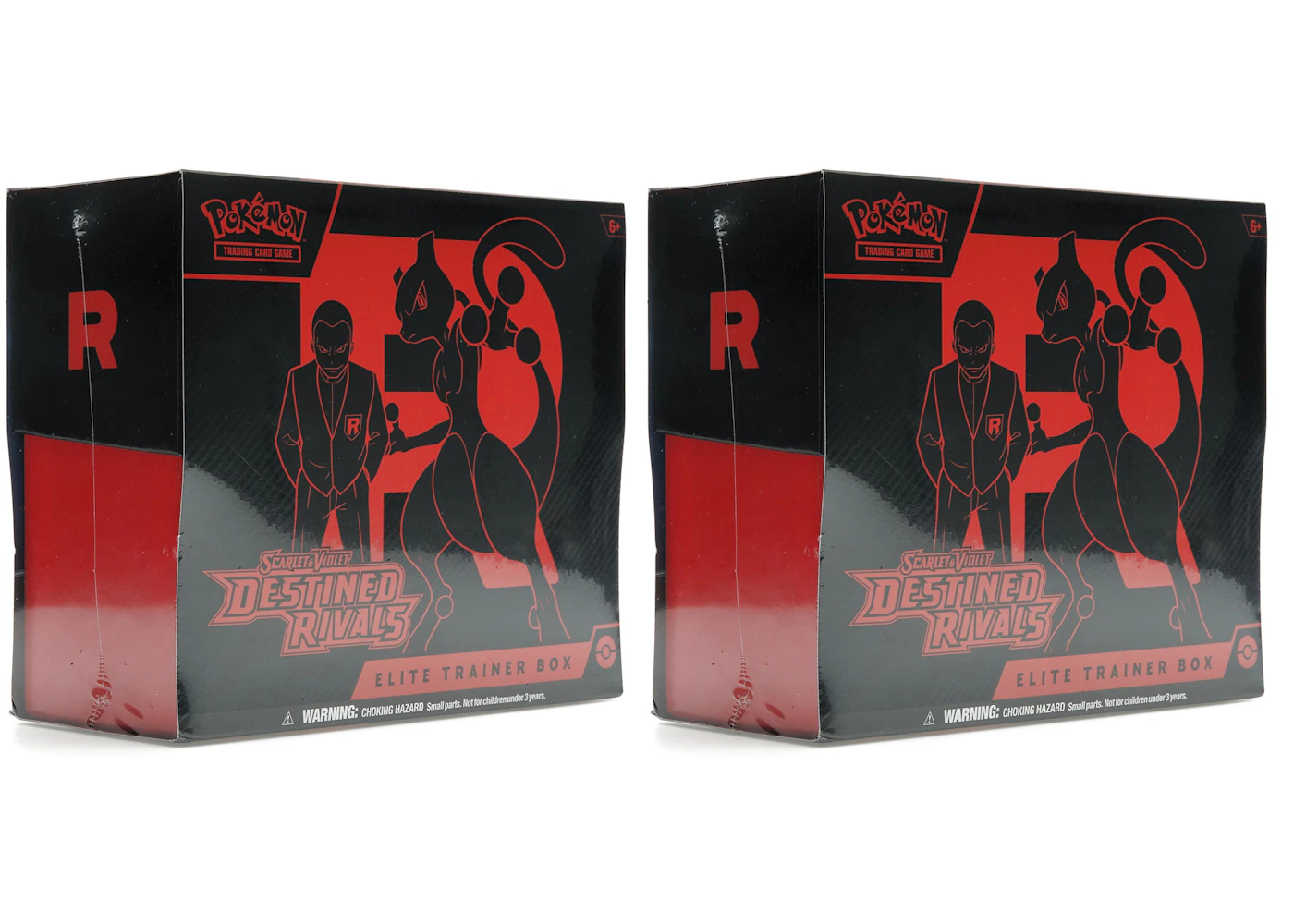 2025 Pokémon Scarlet & Violet Destined Rivals Elite Trainer Box 2x Lot ...