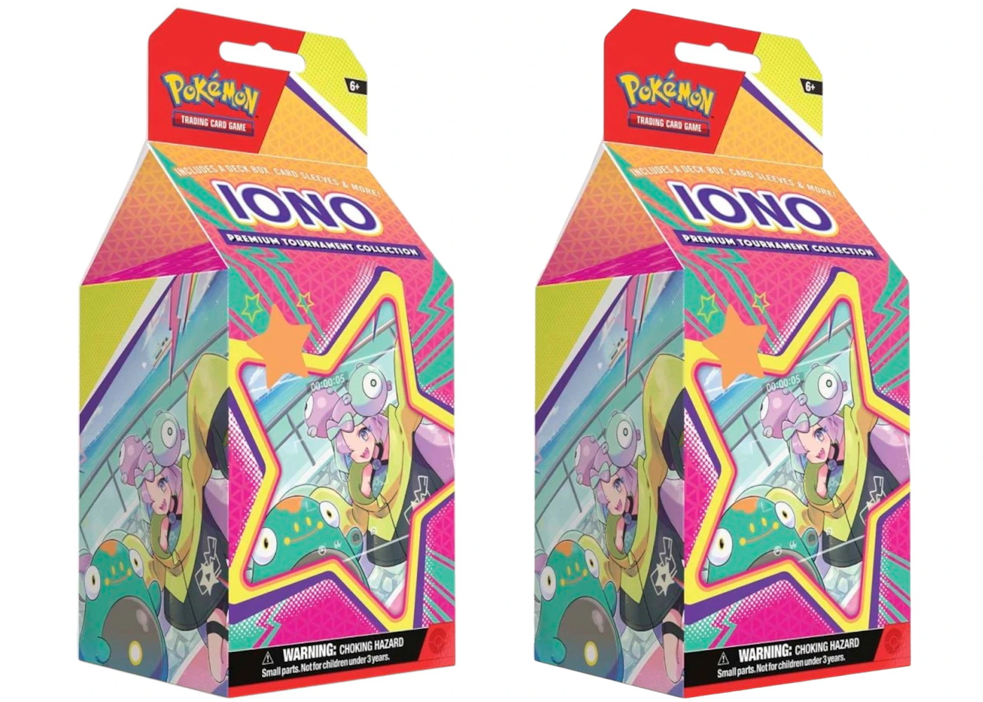 2025 Pokmon Scarlet & Violet Destined Rivals Iono Premium Tournament Collection 2x Lot - 2025 - US 2025 Pokmon Scarlet & Violet Destined Rivals Iono Premium Tournament Collection 2x Lot - 2025 - US