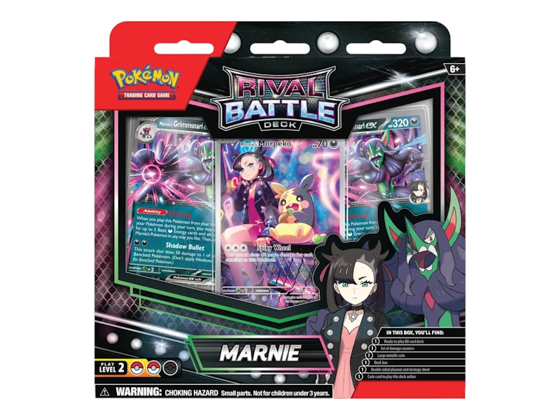 2025 Pokmon Scarlet & Violet Destined Rivals Marnie Rival Battle Deck -  2025 - US