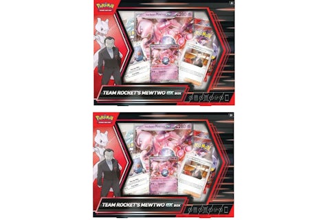 2025 Pokmon Scarlet & Violet Destined Rivals Team Rocket's Mewtwo EX Box 2x Lot - 2025 - US 2025 Pokmon Scarlet & Violet Destined Rivals Team Rocket's Mewtwo EX Box 2x Lot - 2025 - US