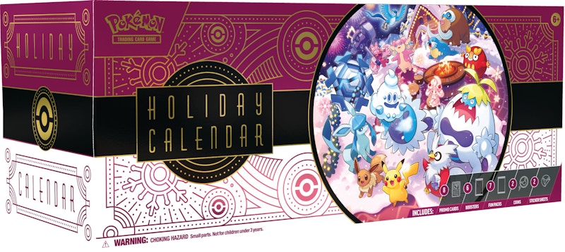 2025 Pokmon Scarlet & Violet Holiday Calendar Box - 2025 - US