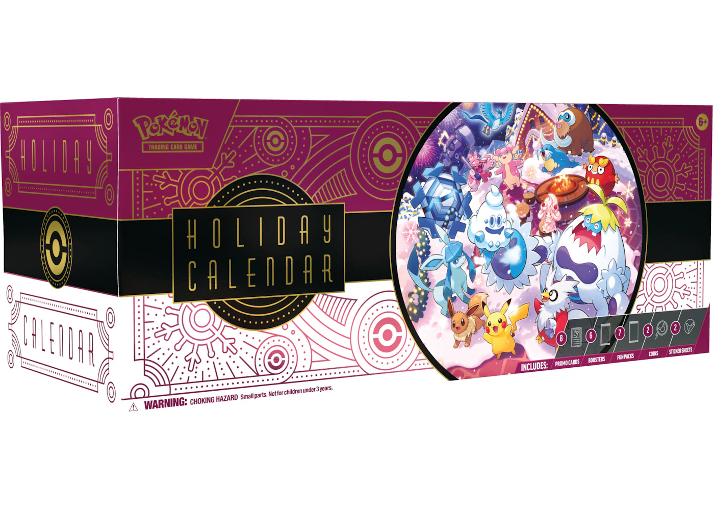 2025 Pokmon Scarlet & Violet Holiday Calendar Box - 2025 - US 2025 Pokmon Scarlet & Violet Holiday Calendar Box - 2025 - US