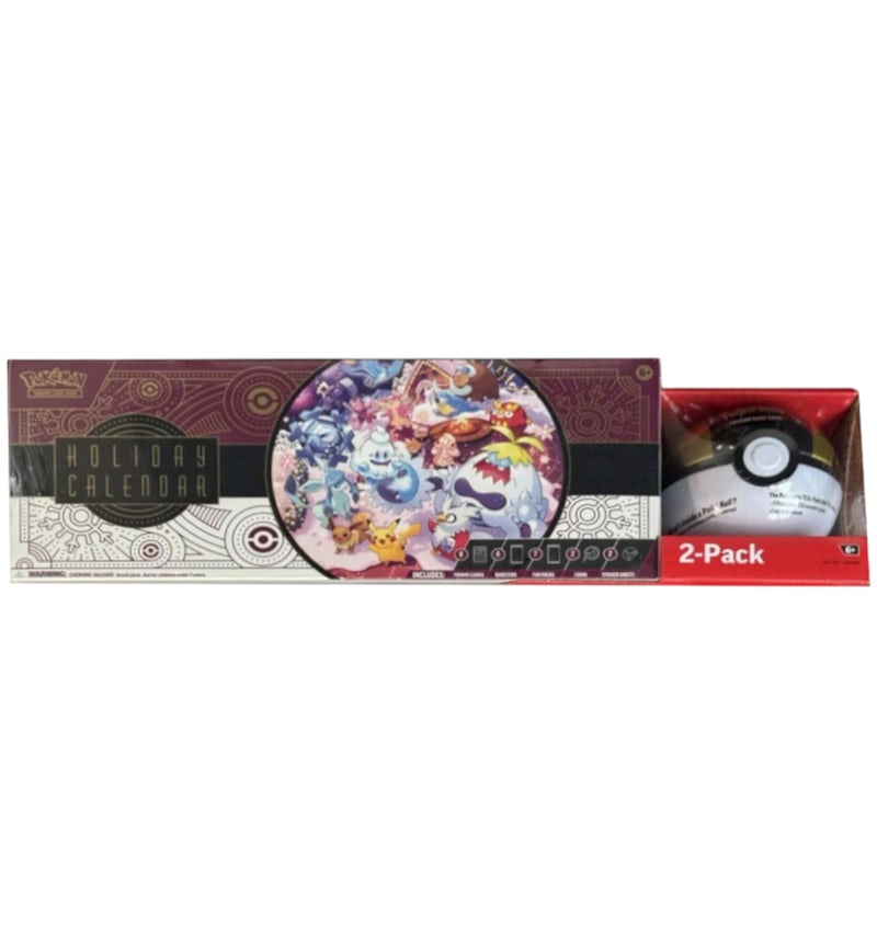 2025 Pokémon Scarlet Violet Holiday Calendar Pokeball Costco