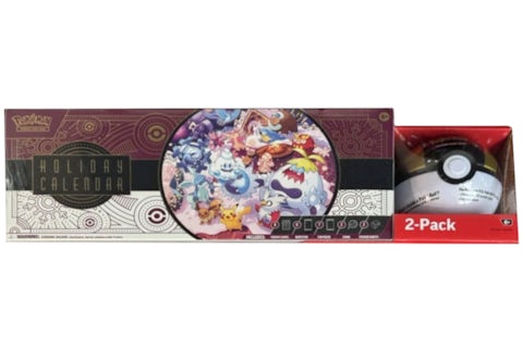 2025 Pokémon Scarlet Violet Holiday Calendar Pokeball Costco