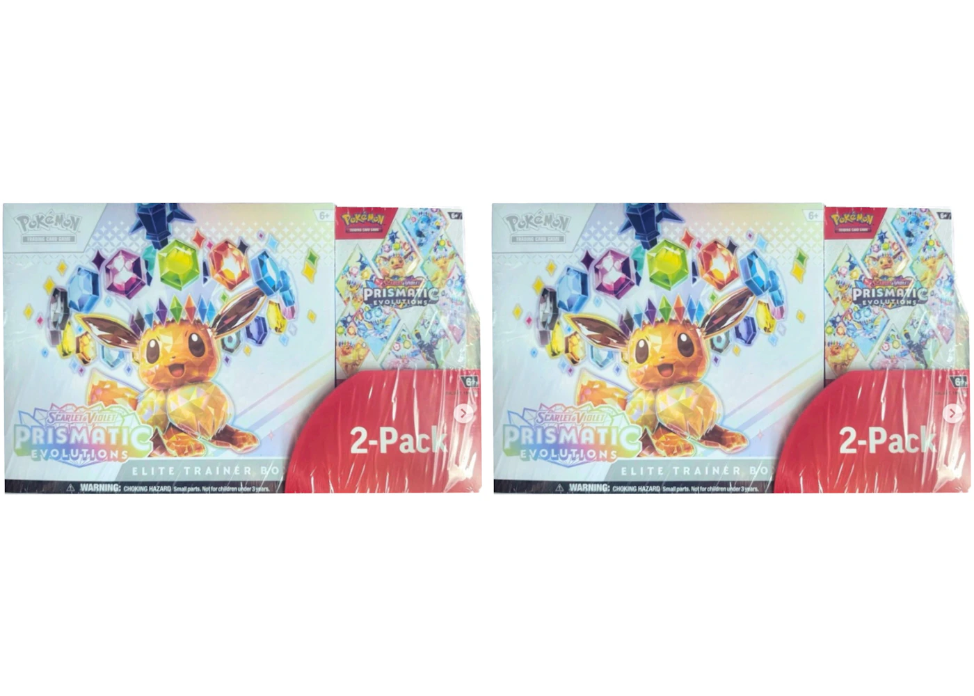 2025 Pokémon Scarlet Violet Pristmatic Evolutions Elite Trainer