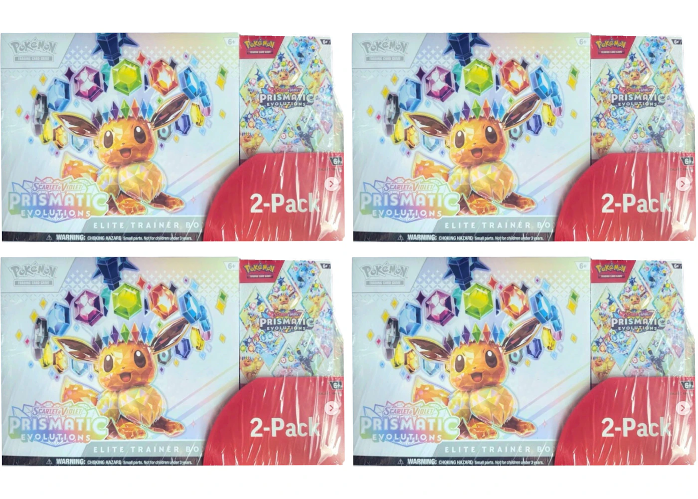 2025 Pokmon Scarlet & Violet Pristmatic Evolutions Elite Trainer Box + Booster Costco Bundle 4x Lot - 2025 - US 2025 Pokmon Scarlet & Violet Pristmatic Evolutions Elite Trainer Box + Booster Costco Bundle 4x Lot - 2025 - US