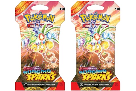 2025 Pokmon Scarlet & Violet Surging Sparks Alolan Exeggutor Sleeved Booster Pack 2x Lot - 2025 - US 2025 Pokmon Scarlet & Violet Surging Sparks Alolan Exeggutor Sleeved Booster Pack 2x Lot - 2025 - US