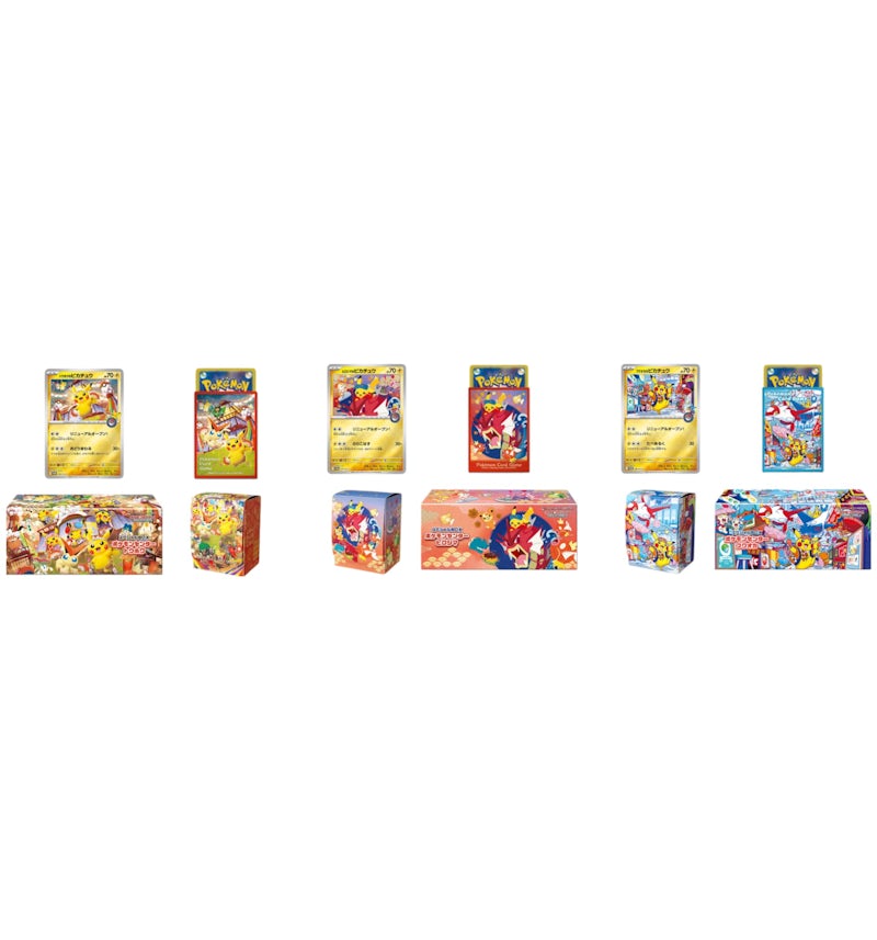 2025 Pokmon Scarlet & Violet Tohoku/Hiroshima/Fukuoka Pokemon Center Pikachu Special Box Set (Japanese) - 2025 - US 2025 Pokmon Scarlet & Violet Tohoku/Hiroshima/Fukuoka Pokemon Center Pikachu Special Box Set (Japanese) - 2025 - US
