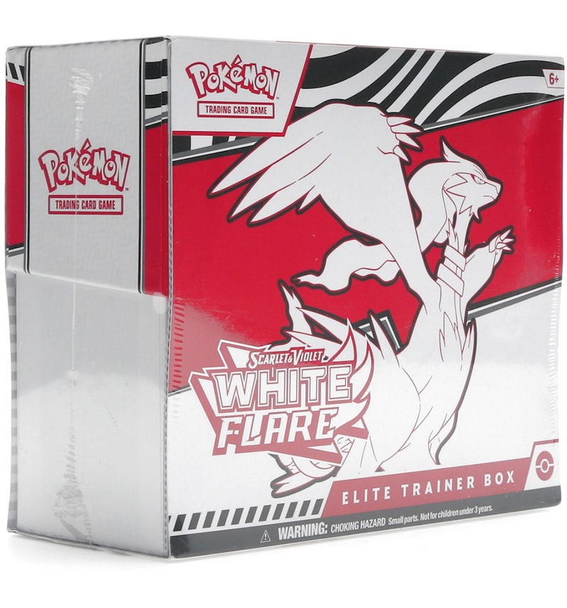 2025 Pokmon Scarlet & Violet White Flare Elite Trainer Box - 2025 - US 2025 Pokmon Scarlet & Violet White Flare Elite Trainer Box - 2025 - US
