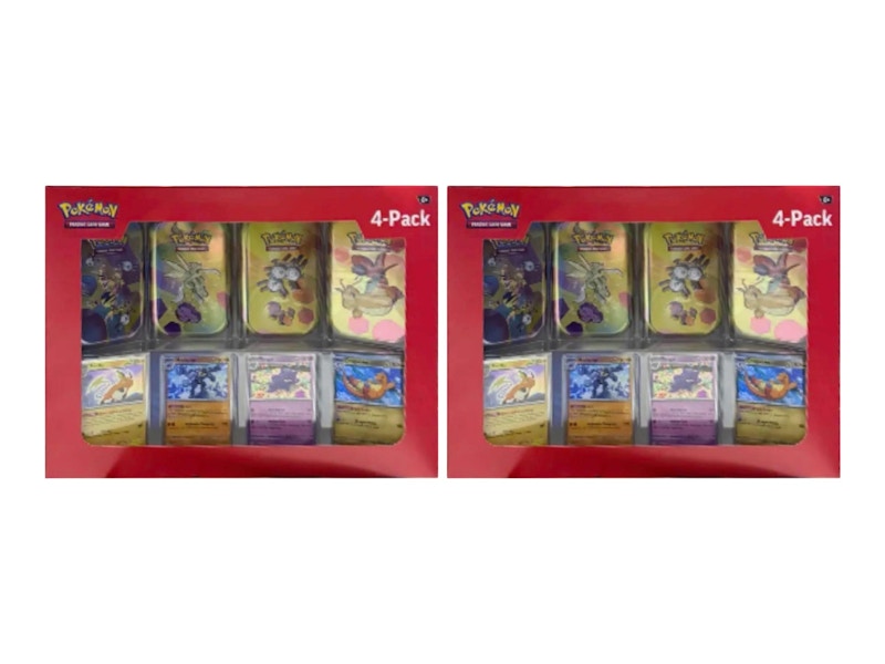 2025 Pokémon Scarlet and Violet 151 151 Mini Tin 4-Pack (Sam's