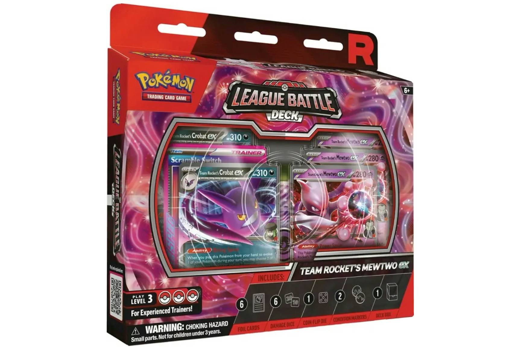 2025 Pokémon Team Rocket Mewtwo ex League Battle Deck Box - 2025 - US