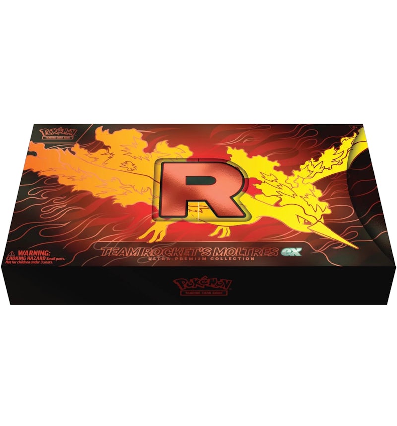2025 Pokmon Team Rocket Moltres ex Ultra-Premium Collection - 2025 - US 2025 Pokmon Team Rocket Moltres ex Ultra-Premium Collection - 2025 - US