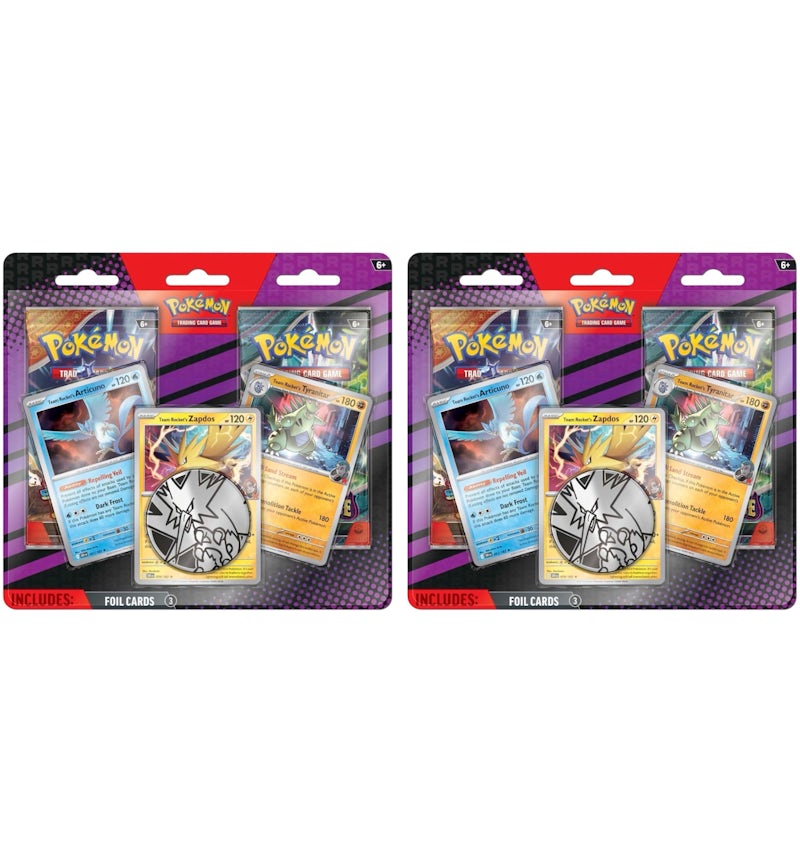2025 Pokmon Team Rocket's 2 Booster Blister Pack 2x Lot - 2025 - US 2025 Pokmon Team Rocket's 2 Booster Blister Pack 2x Lot - 2025 - US