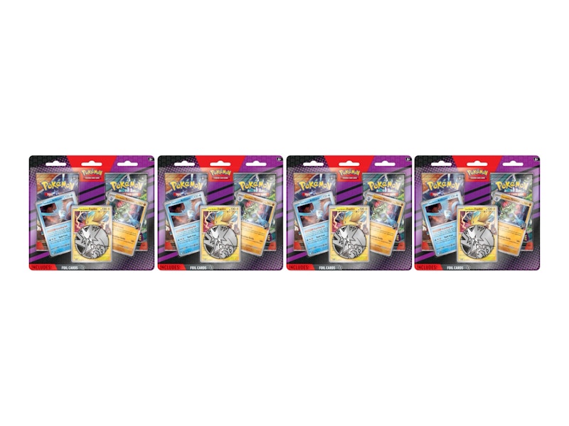 2025 Pokémon Team Rocket's 2 Booster Blister Pack 4x Lot