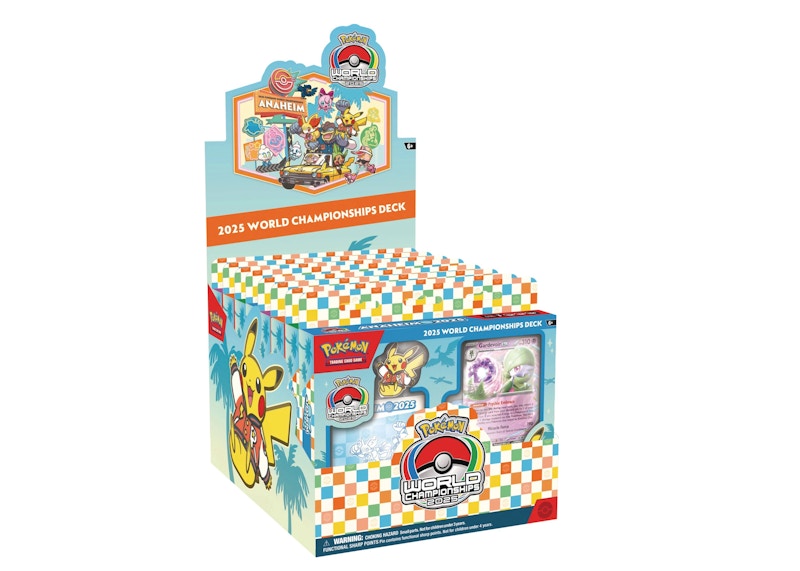 2025 Pokemon World Champion Deck Box - 2025 - US