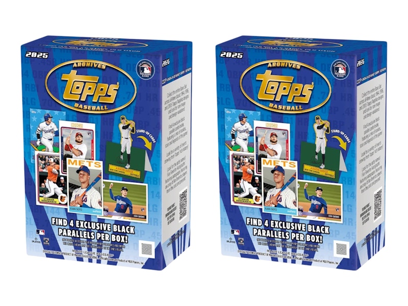 2025 Topps Archives Value Box, confezione da 2 pezzi