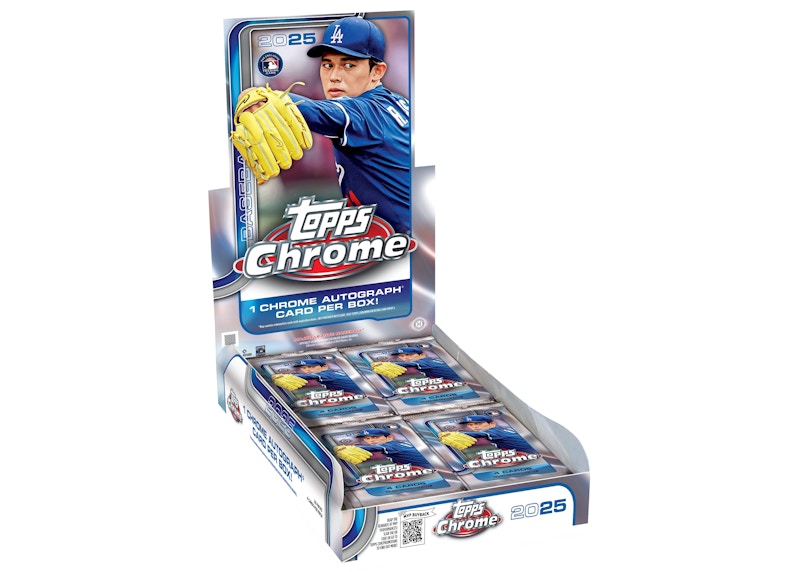 2025 Topps Chrome Baseball Hobby Box - 2025 - JP