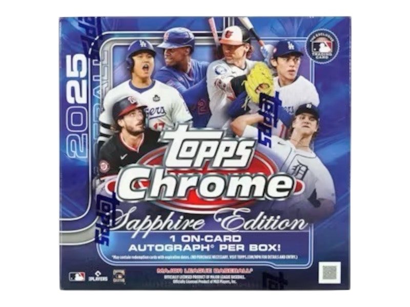 2025 Topps Chrome Baseball Sapphire Edition Box - 2025 - JP