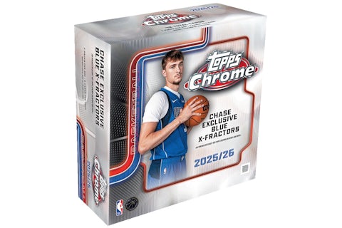 2025-26 Topps Chrome Basketball Mega Box - 2025-26 - US 2025-26 Topps Chrome Basketball Mega Box - 2025-26 - US