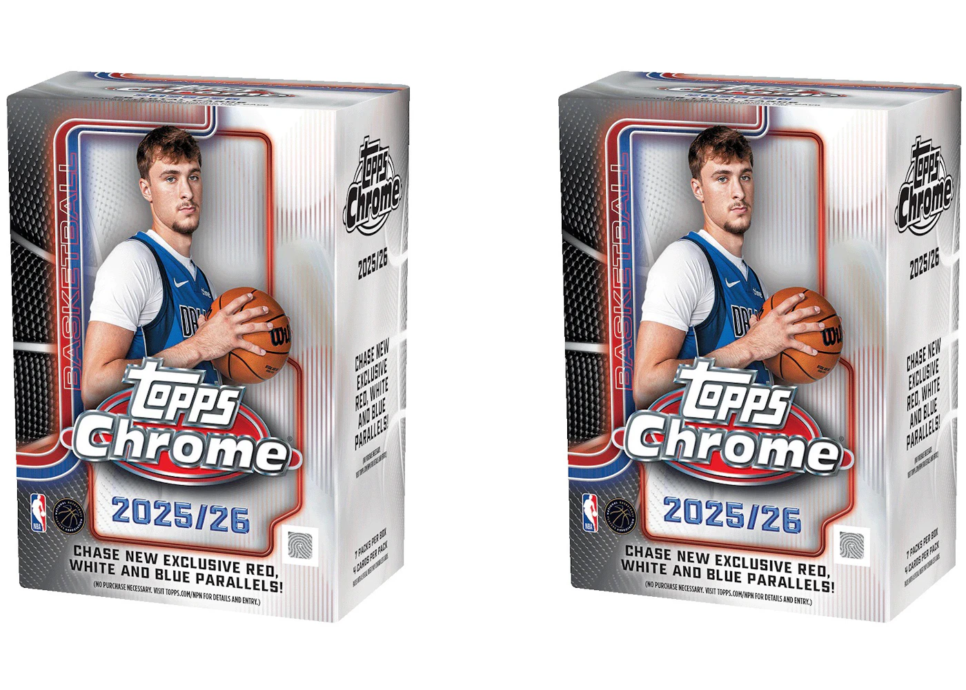 2025-26 Topps Chrome Basketball Value Box 2x Lot - 2025-26 - US
