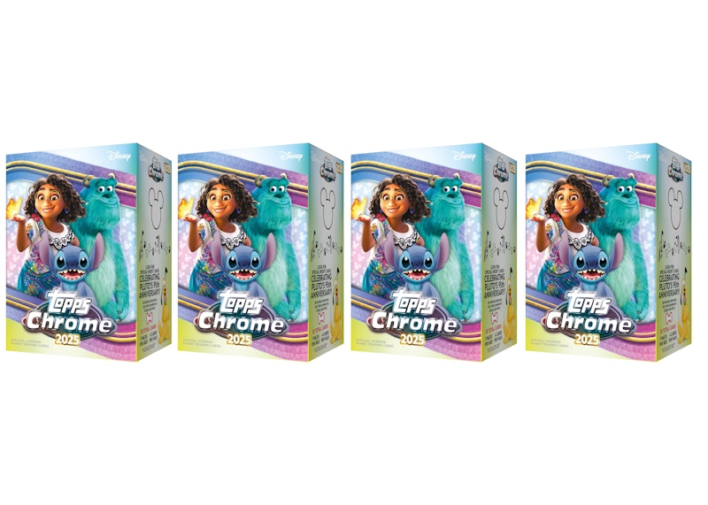 Topps Chrome Disney Inside Out コンプセット レア 2025 TOPPS CHROME DISNEY Value/Blaster BOX (28 Cards) Brand