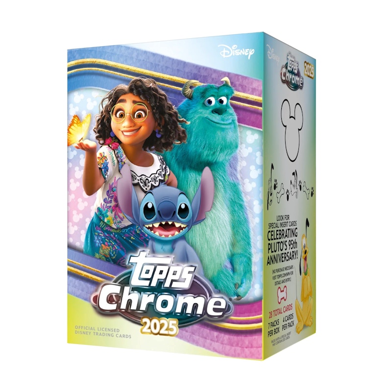 2025 Topps Chrome Disney Value Box - 2025 - US
