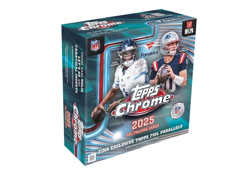 2025 Topps Chrome Football Fanatics Exclusive Mega Box - 2025 - JP