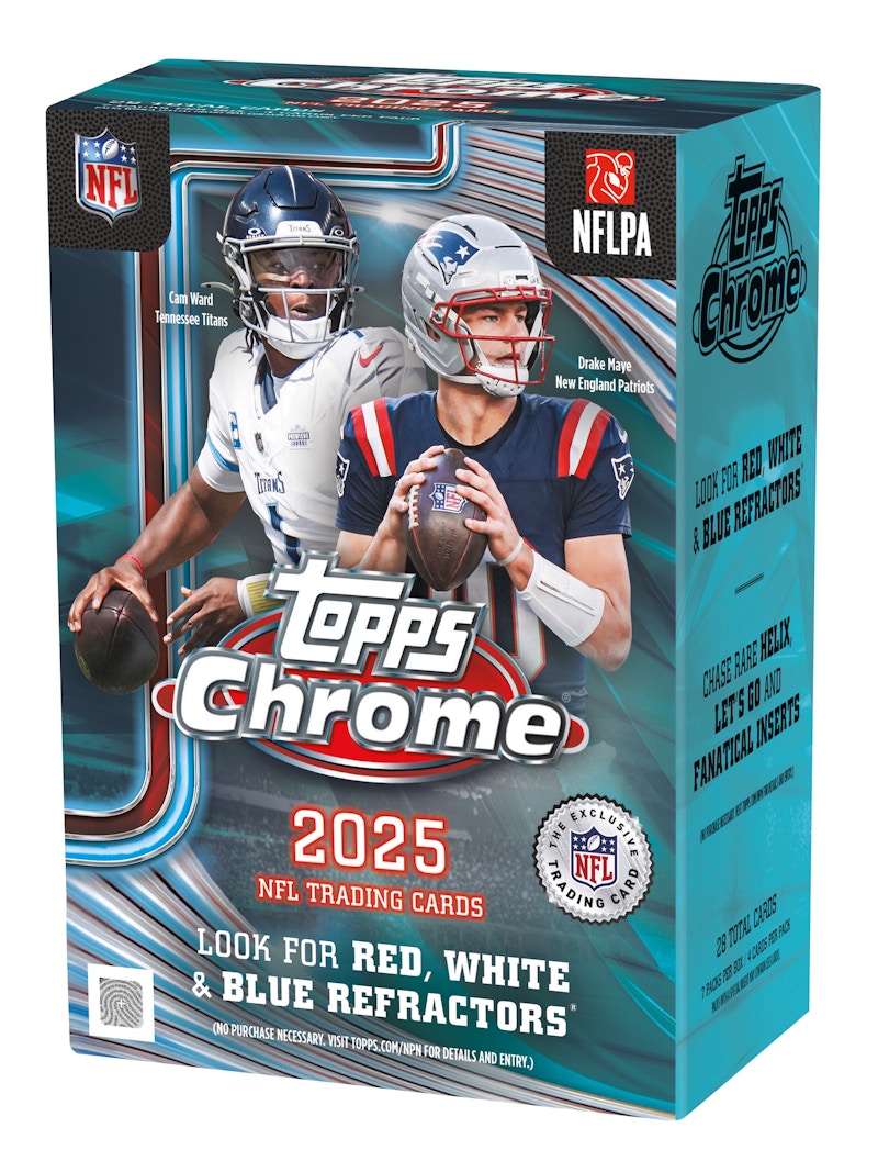 2025 Topps Chrome Football Value Box
