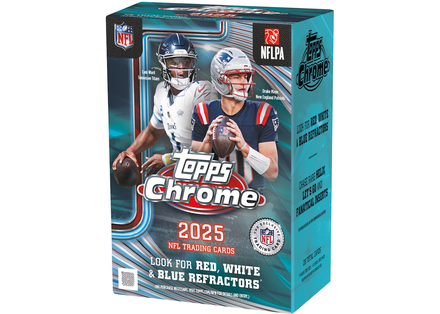 2025 Topps Chrome Football Value Box