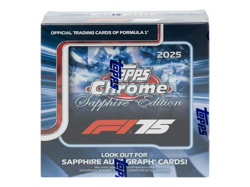 Topps Formula 1 F1 Sapphire Edition Hobby Box 2025 Topps Chrome