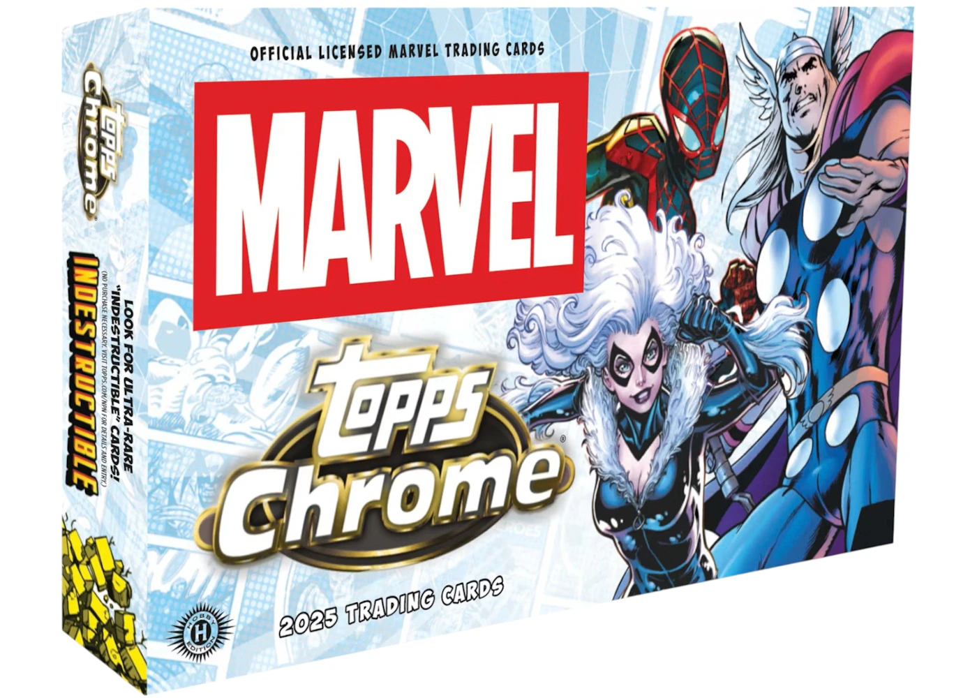 2025 Topps Chrome Marvel Comics Hobby Box 2025 US