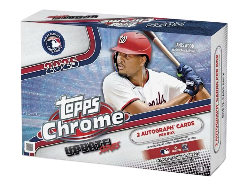 2025 Topps Chrome Update Series Baseball Breaker's Delight Box