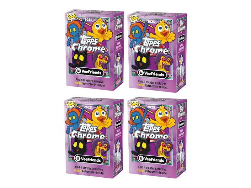 2025 Topps Chrome VeeFriends Value Box 4x Lot